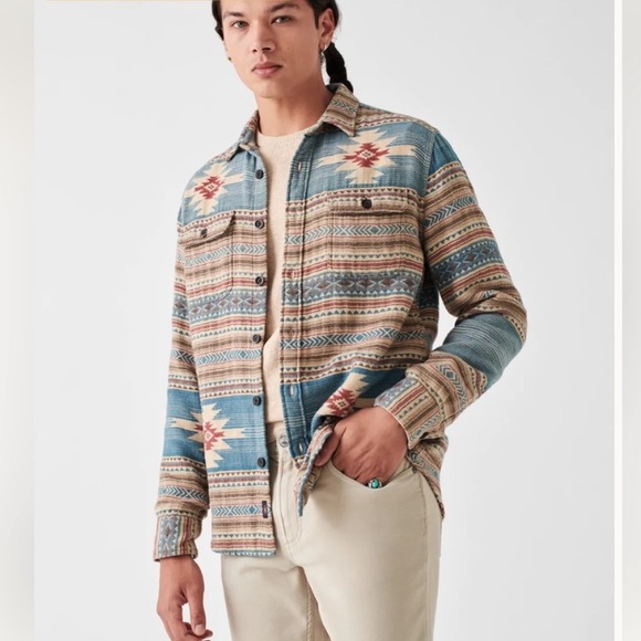 NWT FAHERTY Doug Good Feather
Canyon Overshirt - Picture 3 of 6